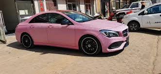 Pink Car Wrap